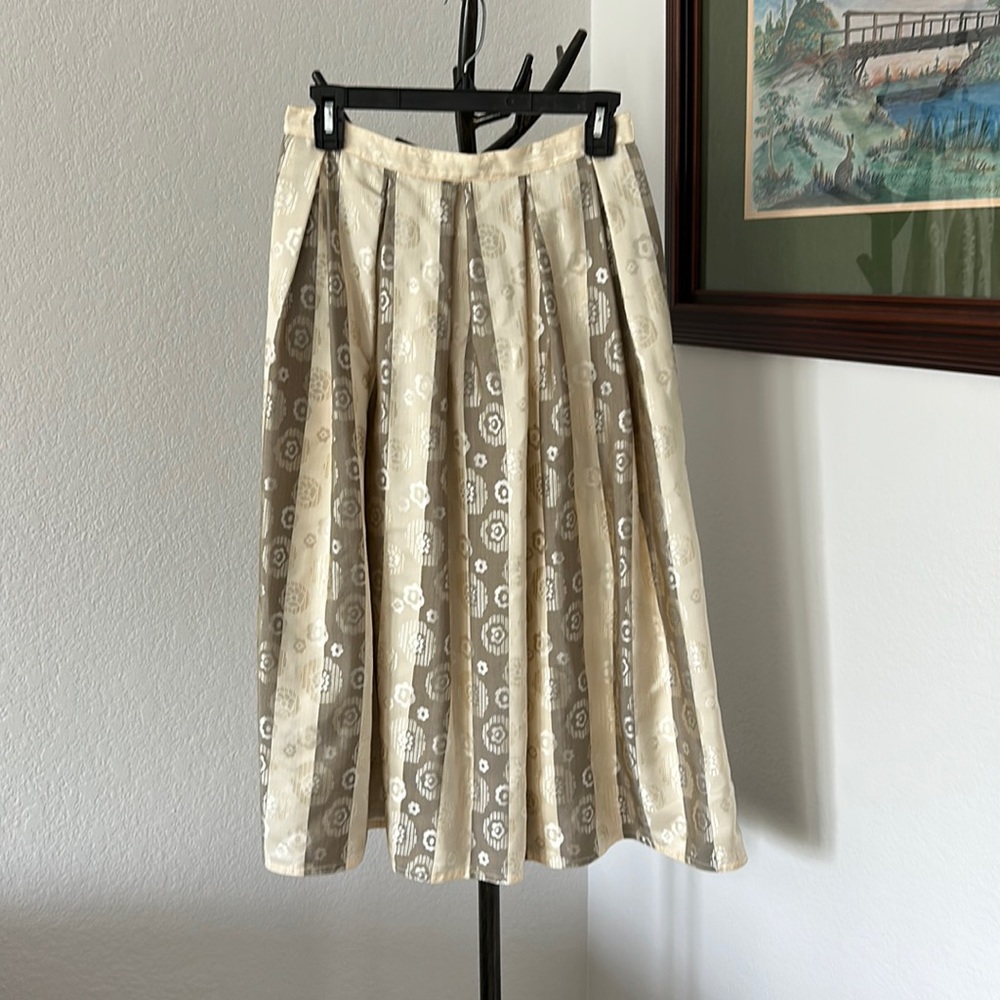 Betty Hanson Vintage Silk Skirt Size 4